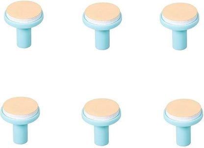 Nail Trimmer Replacement Pads for 0 to 3 Months Baby Newborn Infant Replacement Grinding Heads Disc for Electric Nail File Clippers 6PCS