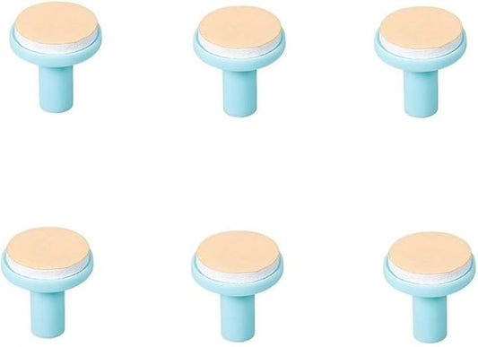 Nail Trimmer Replacement Pads for 0 to 3 Months Baby Newborn Infant Replacement Grinding Heads Disc for Electric Nail File Clippers 6PCS