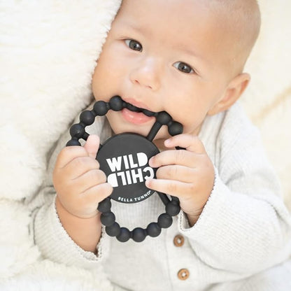 Bella Tunno Happy Teether ??Soft & Easy Grip Baby Teether Toy, Silicone Teether Ring to Help Soothe Gums