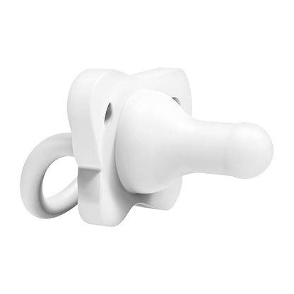 Dr. Brown's HappyPaci 100% Silicone Baby Pacifier, Contoured One-Piece Design 0-6m, BPA-Free, 3 Pack