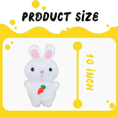 Soft and Cuddly Pink Animal Plush Toy, Dreamy Soft and Cuddly Pink Plush Doll 3+ (White