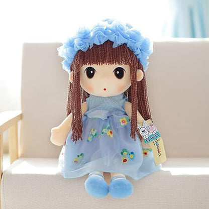 ikasus Soft Baby Doll with Clothes, Kawaii 17.7 Rag Doll