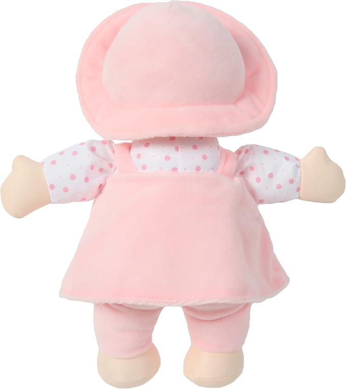 Linzy Plush Soft Plush Baby Doll Blond Hair My First 10''