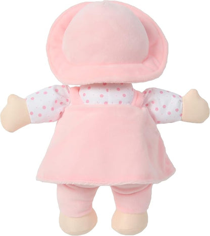 Linzy Plush Soft Plush Baby Doll Blond Hair My First 10''