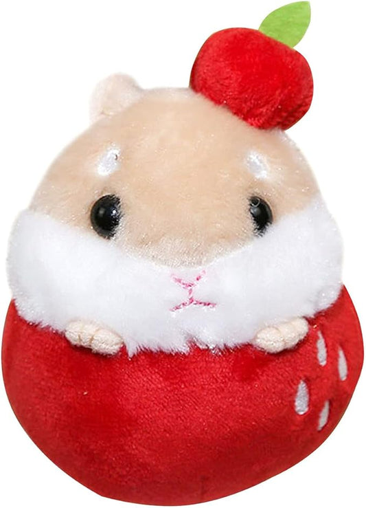 Cuddly Hamster Soft Stuffed Animals Cushion Toy Doll, 4" /10cm