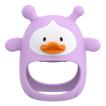 Teething Toys for Babies 0-6 Months, Never Drop Silicone Baby Teether