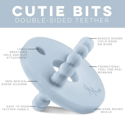 Ryan and Rose Cutie Bit Teether (Blue)