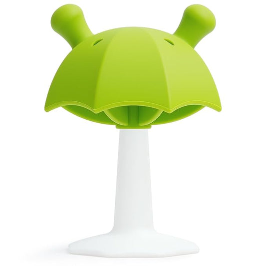 Umbrella Baby Teether with Suction Base, Keeping Babys Busy 0-6 Months, 6-12 Months 12-24 Months,