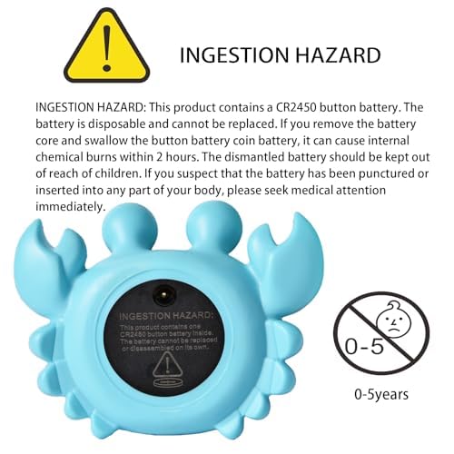 Baby Bath Thermometer,Newborn Swimming Safety Toy Thermometer