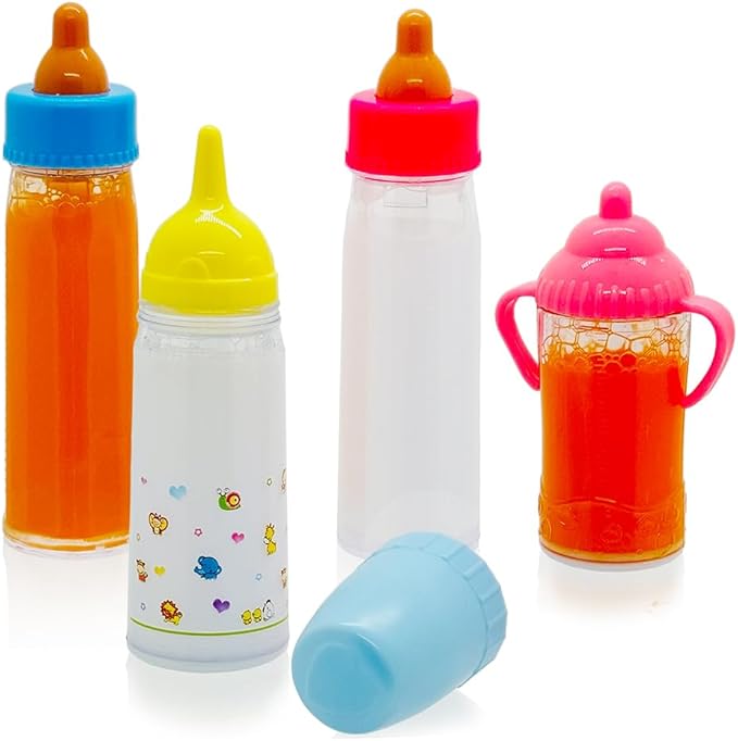 Baby Doll Accessories Toys Baby Doll Magic Bottles Disappearing Bottles 3 4 5 6 12-18" Doll))