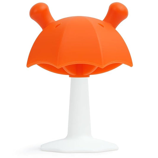 Teething Toys for Babies 0-6 Months, Seposeve Umbrella Teether with Suction Base 6-12 Months 12-24 Months,