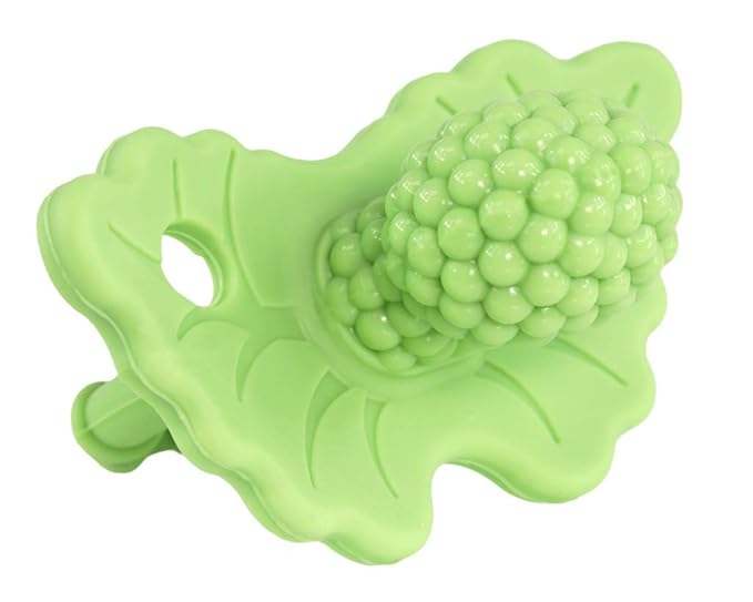 RaZbaby RaZberry Silicone Baby Teether Toy - Berrybumps Soothe Babies Sore Gums