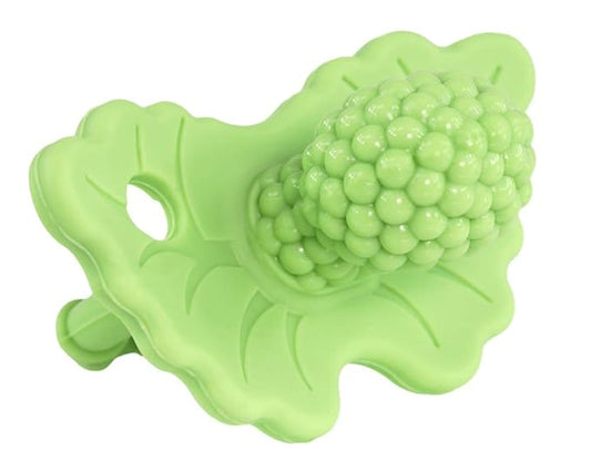 RaZbaby RaZberry Silicone Baby Teether Toy - Berrybumps Soothe Babies Sore Gums