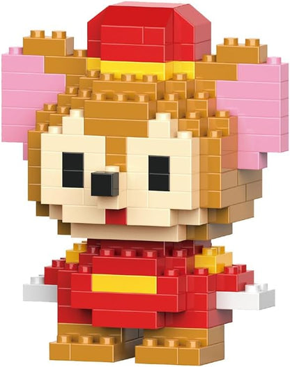 Micro Mini Building Blocks Anime Character Set (500+ Pieces), Ages +14 (3 Pack) 11)