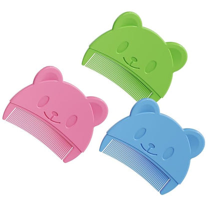 Baby Bath Brush, Baby Cradle Cap Brush, Silicone Massage Brush, Baby Comb, Children's Comb（3pcs） (Pink)