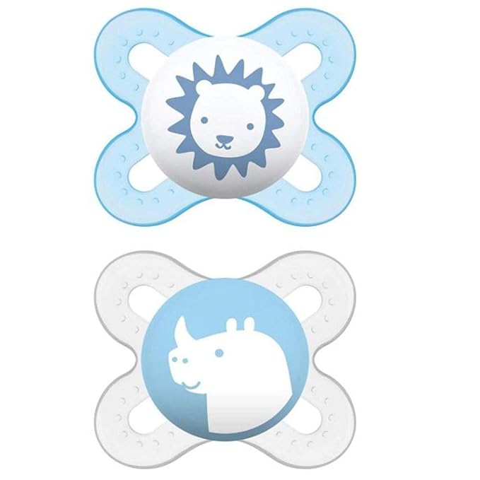 MAM Original Start Newborn Baby Pacifier, Best Pacifier for Breastfed Babies 0-3 Months, 2 Count 1)