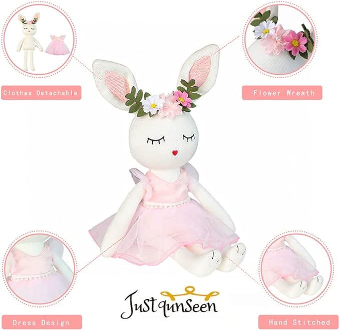 Ballerina Doll Easter Stuffed Animal Bunny Stuffed Animal Easter Plush
