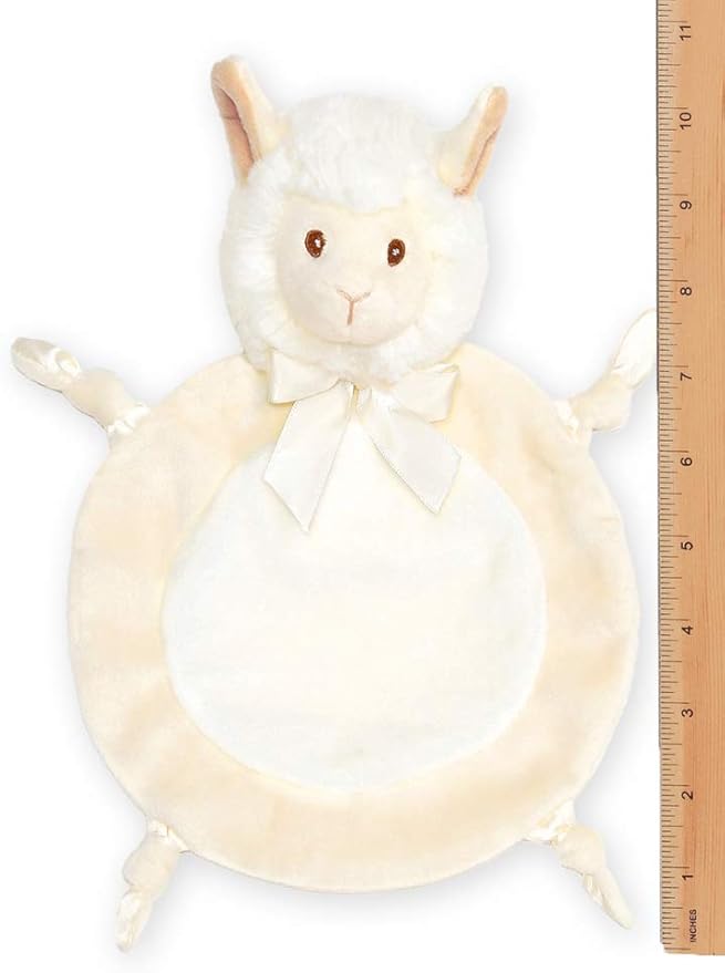 Bearington Baby Wee Alma, 8 x 7 Inch Small Llama Stuffed Animal