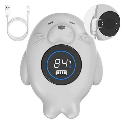 Rechargeable Bath Thermometer Baby Safety, Bath Temp Thermometer for Tub