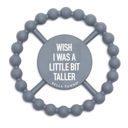 Bella Tunno Happy Teether ??Soft & Easy Grip Baby Teether Toy, Silicone Teether Ring to Help Soothe Gums