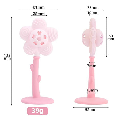 Baby Chew Toys 0-6 Months, Baby Teether Toy Rattle Toy 6-12 Months,