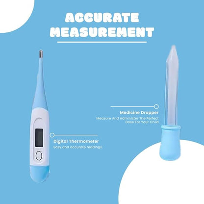 8 in 1 Baby Grooming Kit (Blue)