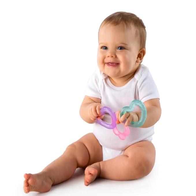 Bright Starts Chill & Teethe BPA-Free Teething Toy, Ages 3 Months+