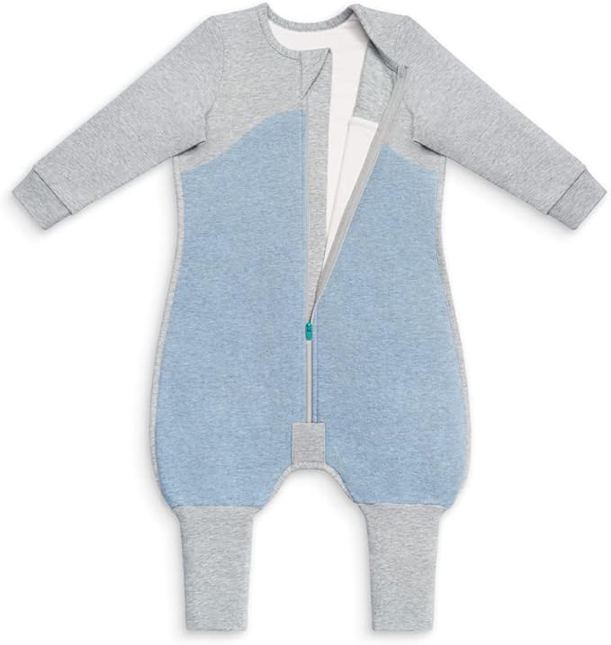 Love to Dream Organic Long Sleeve Baby Sleep Suit, Super Soft Temp Regulating Sleeping Sack