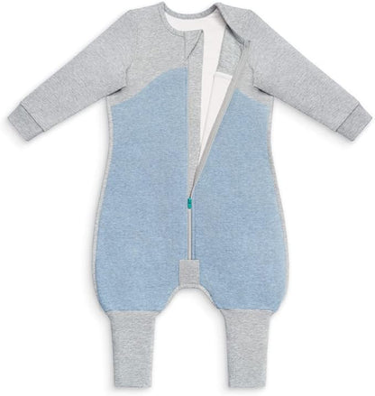 Love to Dream Organic Long Sleeve Baby Sleep Suit, Super Soft Temp Regulating Sleeping Sack