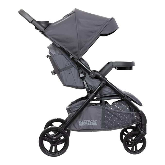 Baby Trend Passport® Cargo Stroller Travel System with EZ-Lift™ PLUS Infant Car Seat, Grey Bamboo