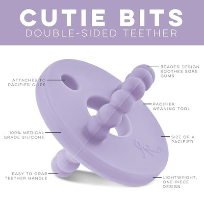 Ryan and Rose Cutie Bit Teether (Lavender)