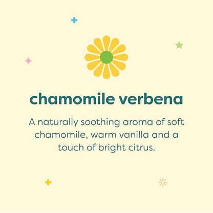 Babyganics Shampoo & Body Wash Pump Bottle, Chamomile Verbena 16 OZ