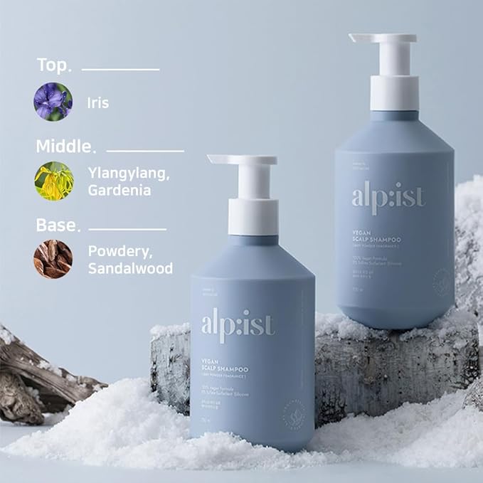 Kerasys alp:ist Vegan Formula Sulfate Silicone Paraben Free Nature alpist 24.68 fl 730 ml 1-Pack)