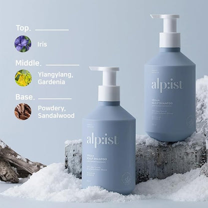 Kerasys alp:ist Vegan Formula Sulfate Silicone Paraben Free Nature Alpist 24.68 fl 730 ml 2-Pack)
