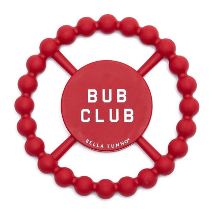 Bella Tunno Happy Teether ??Soft & Easy Grip Baby Teether Toy, Silicone Teether Ring to Help Soothe Gums