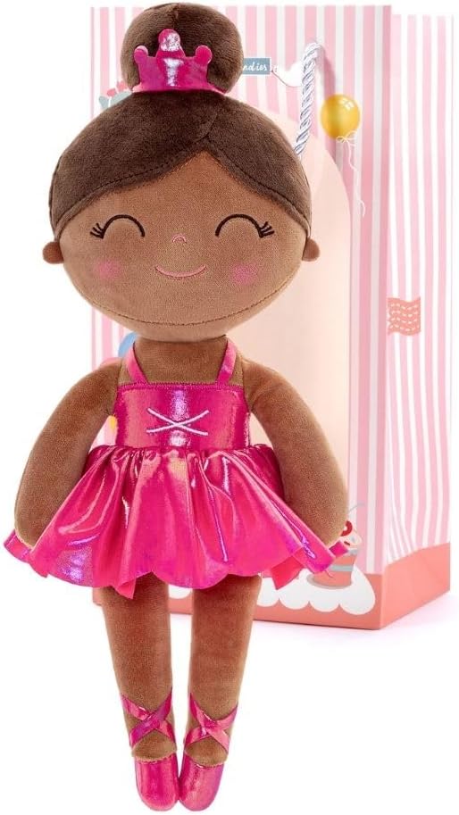 Gloveleya Baby Doll Ballerina Girl Gift Ballerina Plush Soft Doll 13 Inch