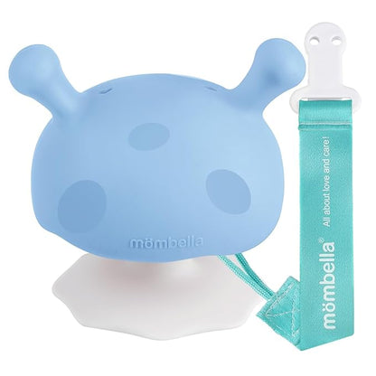 Baby Teething Toys for 3-12 Months+,Silicone Mombella Baby Teether with Suction Base