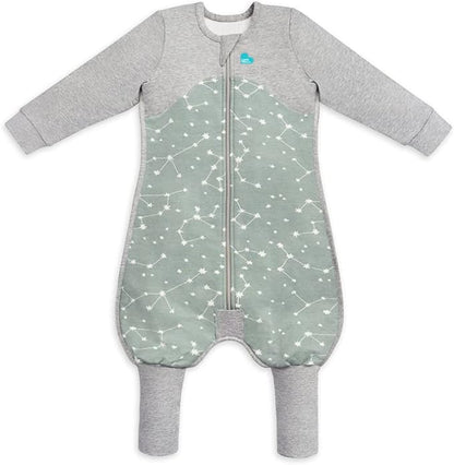 Love to Dream Organic Long Sleeve Baby Sleep Suit, Super Soft Temp Regulating Sleeping Sack