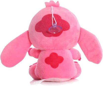 8 Inches Stitch Stuffed Animal Plush Toy, Pink Interstellar Baby Soft Plush Dolls (20cm Pink