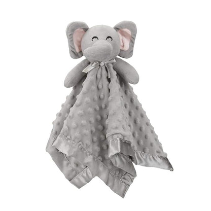 Pro Goleem Elephant Security Blanket, Soft Lovey Unisex Lovie Baby 16 Inch