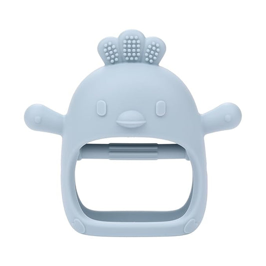 AIXMEET Chick Baby Teething Toys, Teether Toy for Babies 0-6 Month 0-6 Months