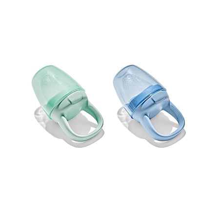 OXO Tot Silicone Self-Feeder 2 Pack - Opal and Dusk