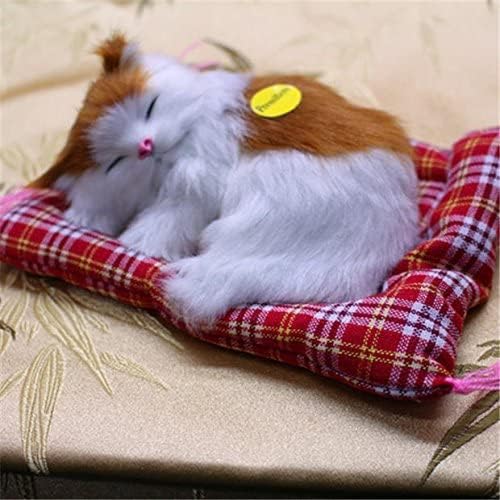 Simulation Lovely Cat Make Sounds Doll Cute Sleeping Plush Cats