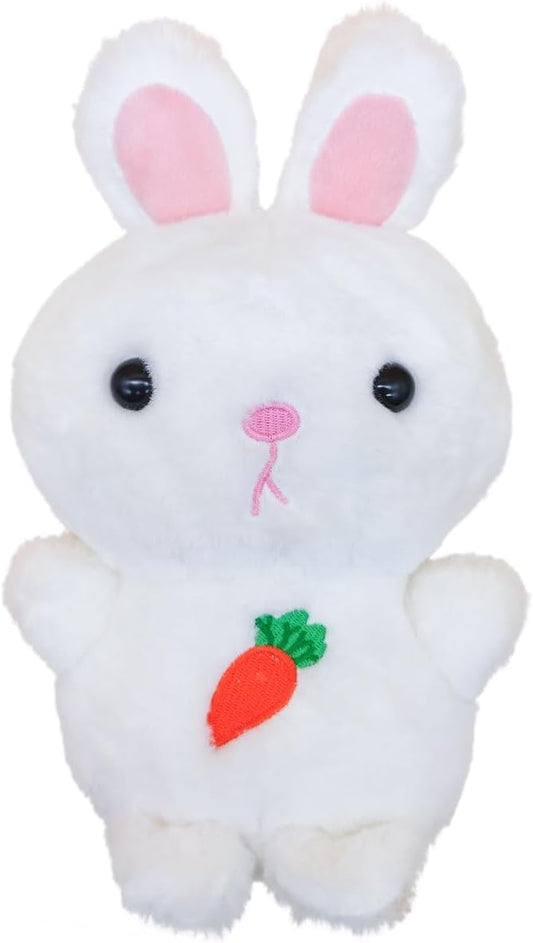 Soft and Cuddly Pink Animal Plush Toy, Dreamy Soft and Cuddly Pink Plush Doll 3+ (White