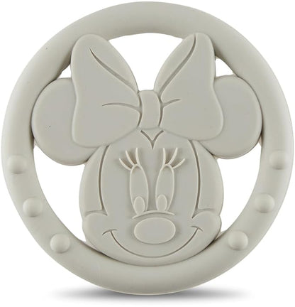 Cudlie Disney Silicone Teether Toy Set for Infants, Food Grade and BPA Free Teethers for Babies 6-12 Months 2-Pack Teether