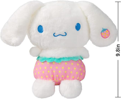 Kawaii Cinnamoroll Plush Doll 8", kuruomi My Melo Anime Plush Figure Toy