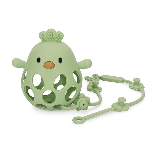 Socub Food-Grade Silicone Teething Toy for Babies 0-6, 12 18 Months