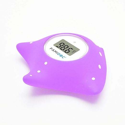 Famidoc Baby Bath Thermometer with Room Thermometer NEW Upgraded Sensor