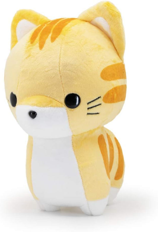Bellzi Tabby Cat Cute Stuffed Animal Plush Toy - Adorable Soft Orange and White Cat Toy Plushies and Gifts