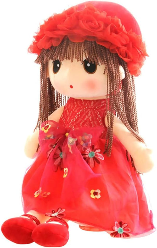ikasus Soft Baby Doll with Clothes, Kawaii 17.7 Rag Doll